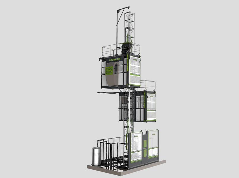 中聯(lián)重科高速變頻施工升降機主要用于超高層建設(shè)SC200/200BG(BWM-3S)